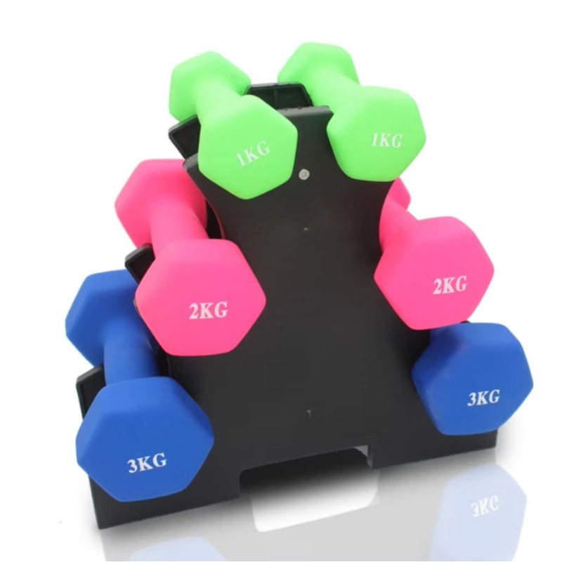 Home Gym Training - 3-Tier Dumbbell Storage Rack Home Gym