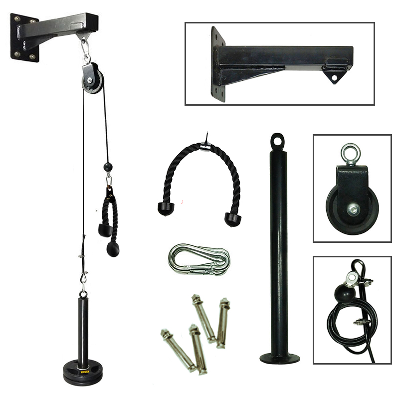 Pulley Home Gym - Tập gym Giá Treo Tường Tập