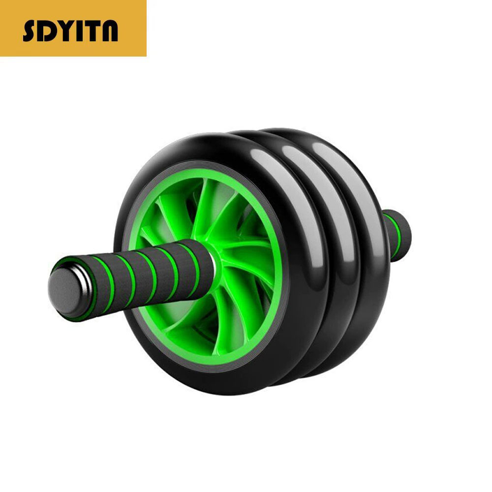 Ab Roller Wheel - Portable Ab Roller with Dual Wheels