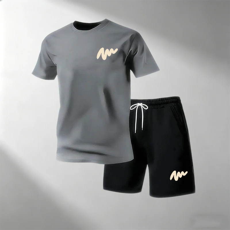 Home Gym China - Fashion Men's Street T-Shirts Sets 2