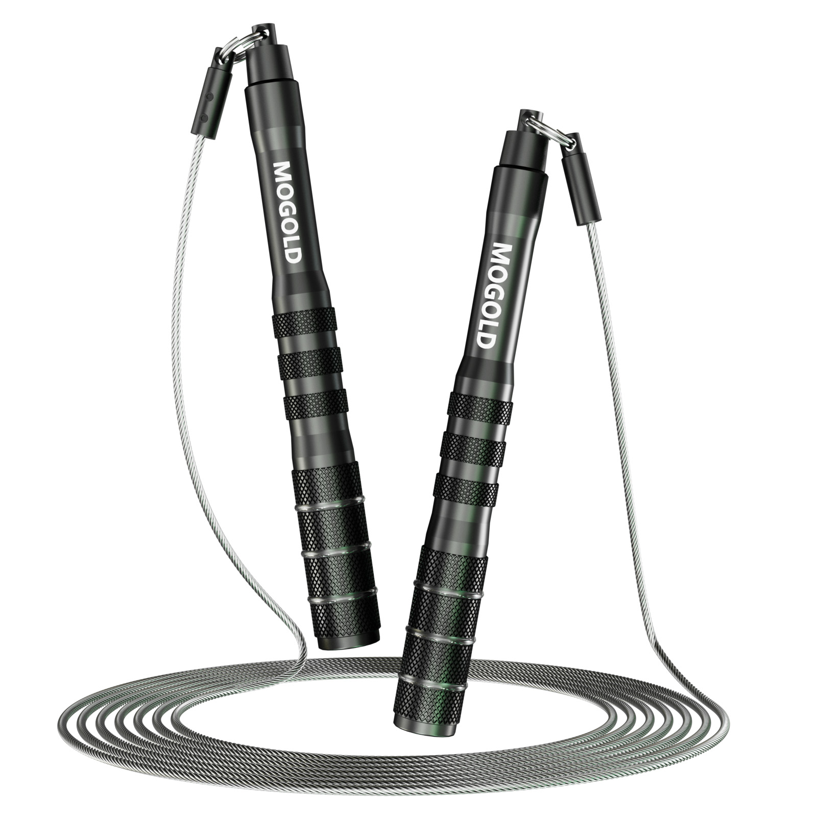 Jump Rope Bearing - Anti-tangling fast skipping rope, adjustable steel