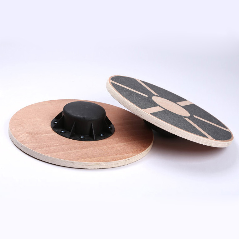 Wobble Board Balance - Non - Slip Fitness Exercise Wooden
