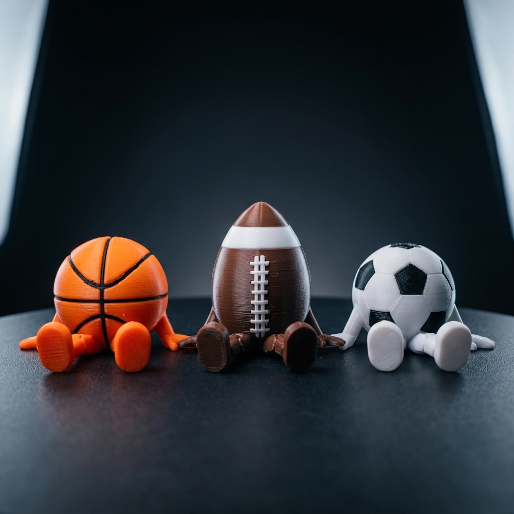 Home Gym Leg Day - Rugby/Football/Basketball Model | Collectible Statue with