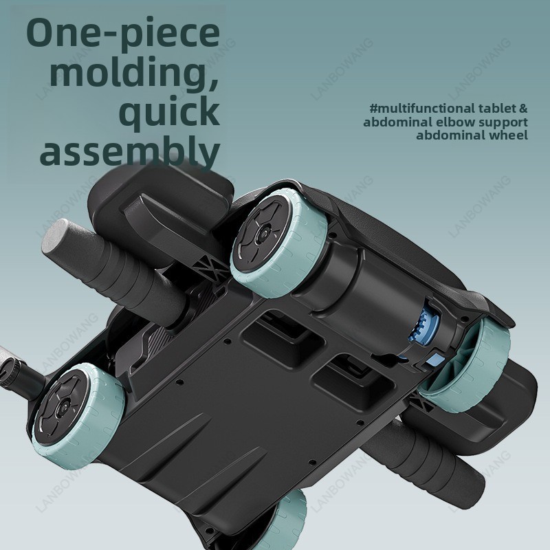 New 4 Wheels Auto Rebound Ab R - đánh giá và giá Ab Roller Wheel