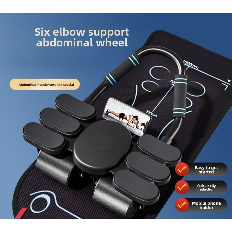 Four Wheel Six Elbow Abdominal - đánh giá và giá Ab Roller Wheel