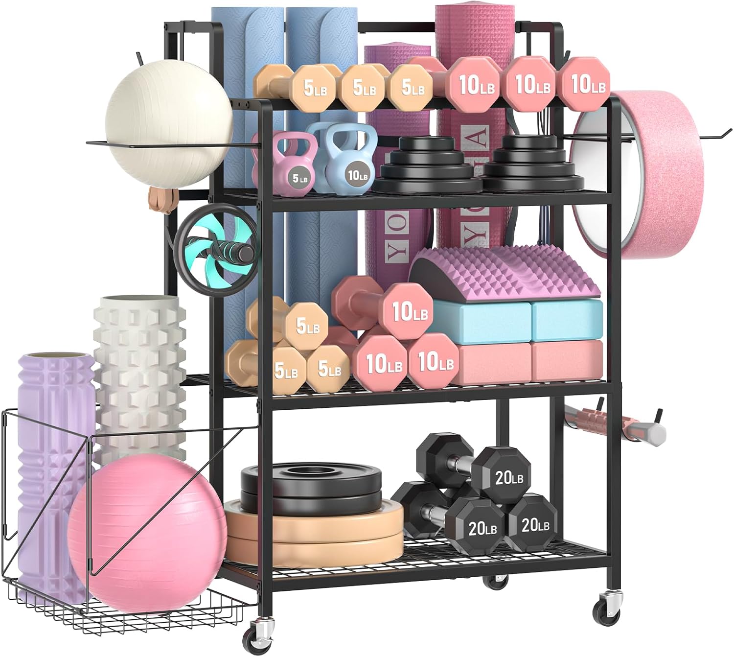 Home Gym Storage, No Material  - đánh giá và giá Home Gym Training