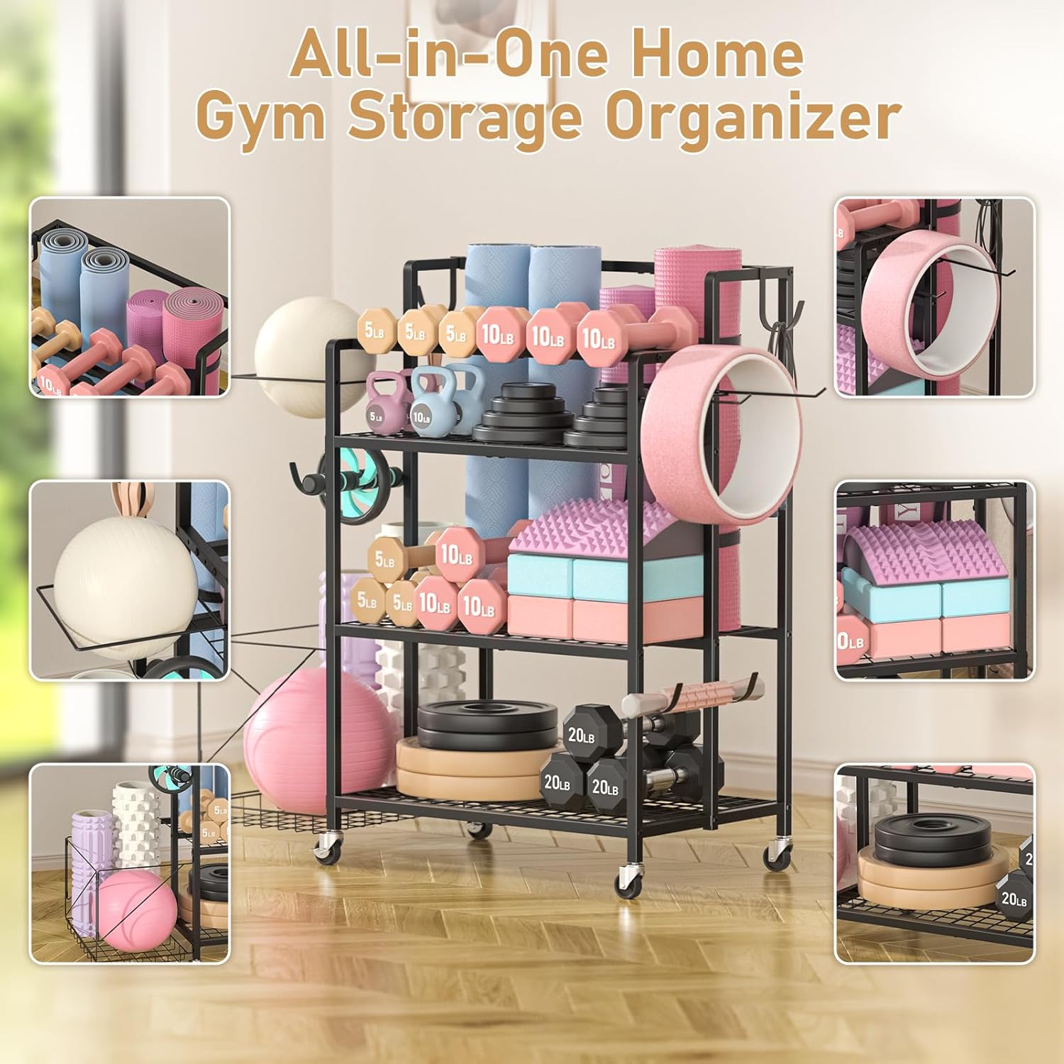 Home Gym Storage, No Material  - đánh giá và giá Home Gym Training