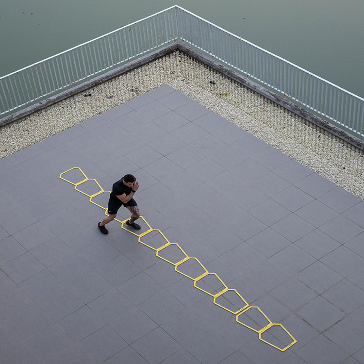 Custom Logo Football Speed Tra - đánh giá và giá Agility Ladder Speed