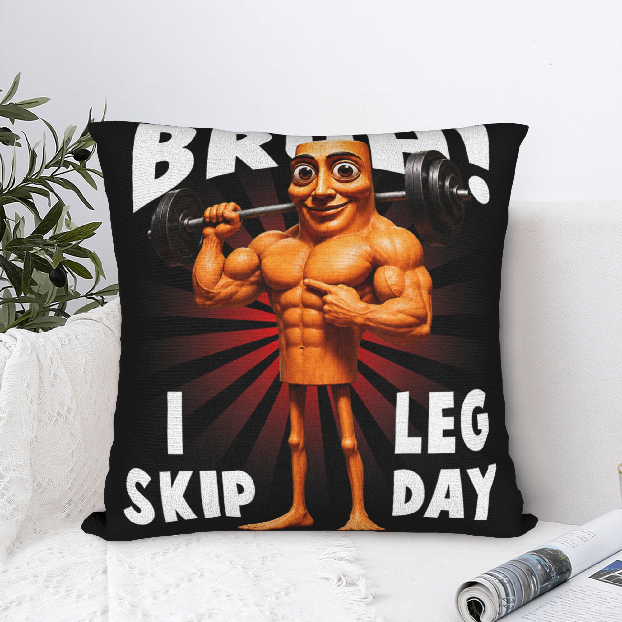 Bruh I Skip Leg Day Tung Tung  - đánh giá và giá Home Gym Leg Day