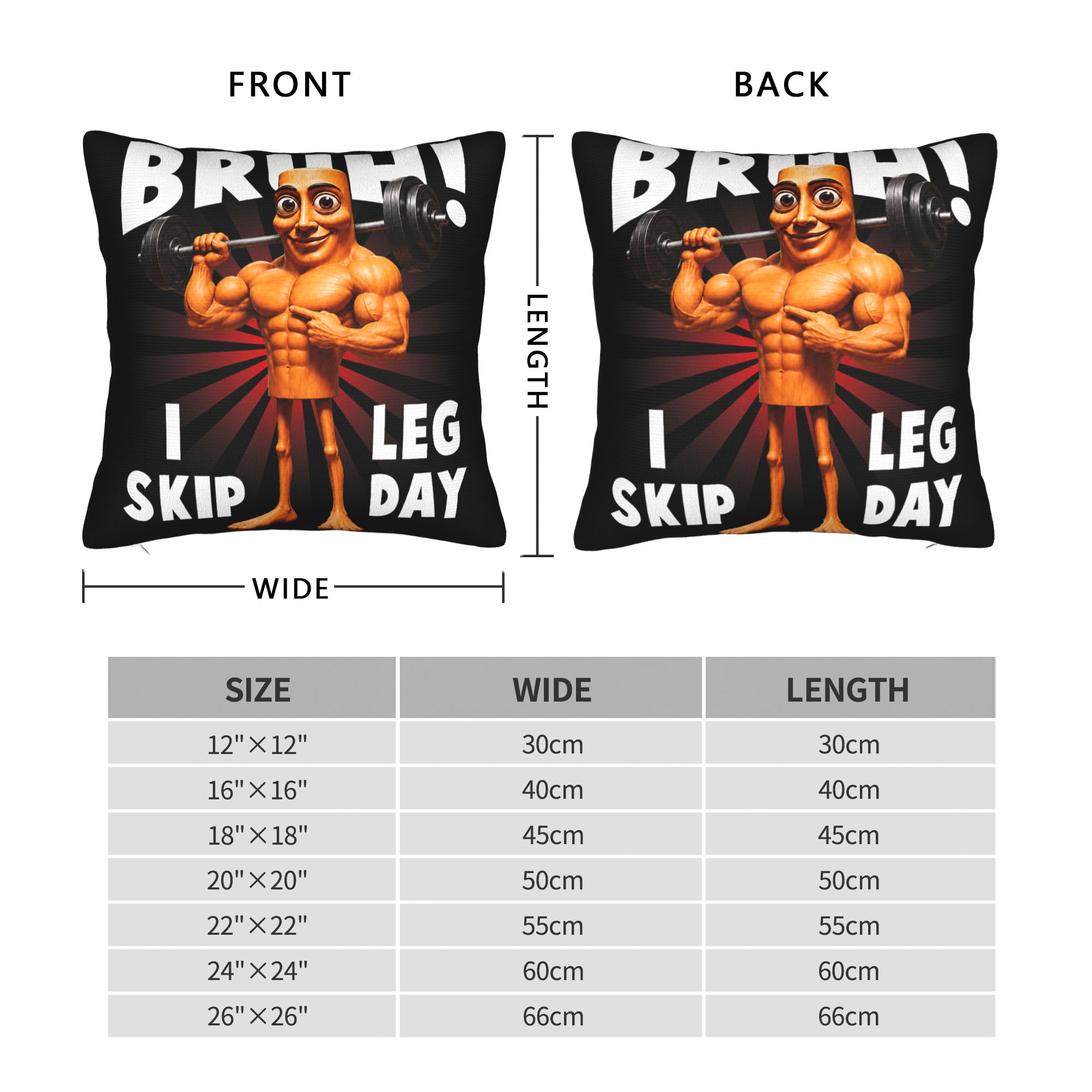 Bruh I Skip Leg Day Tung Tung  - đánh giá và giá Home Gym Leg Day