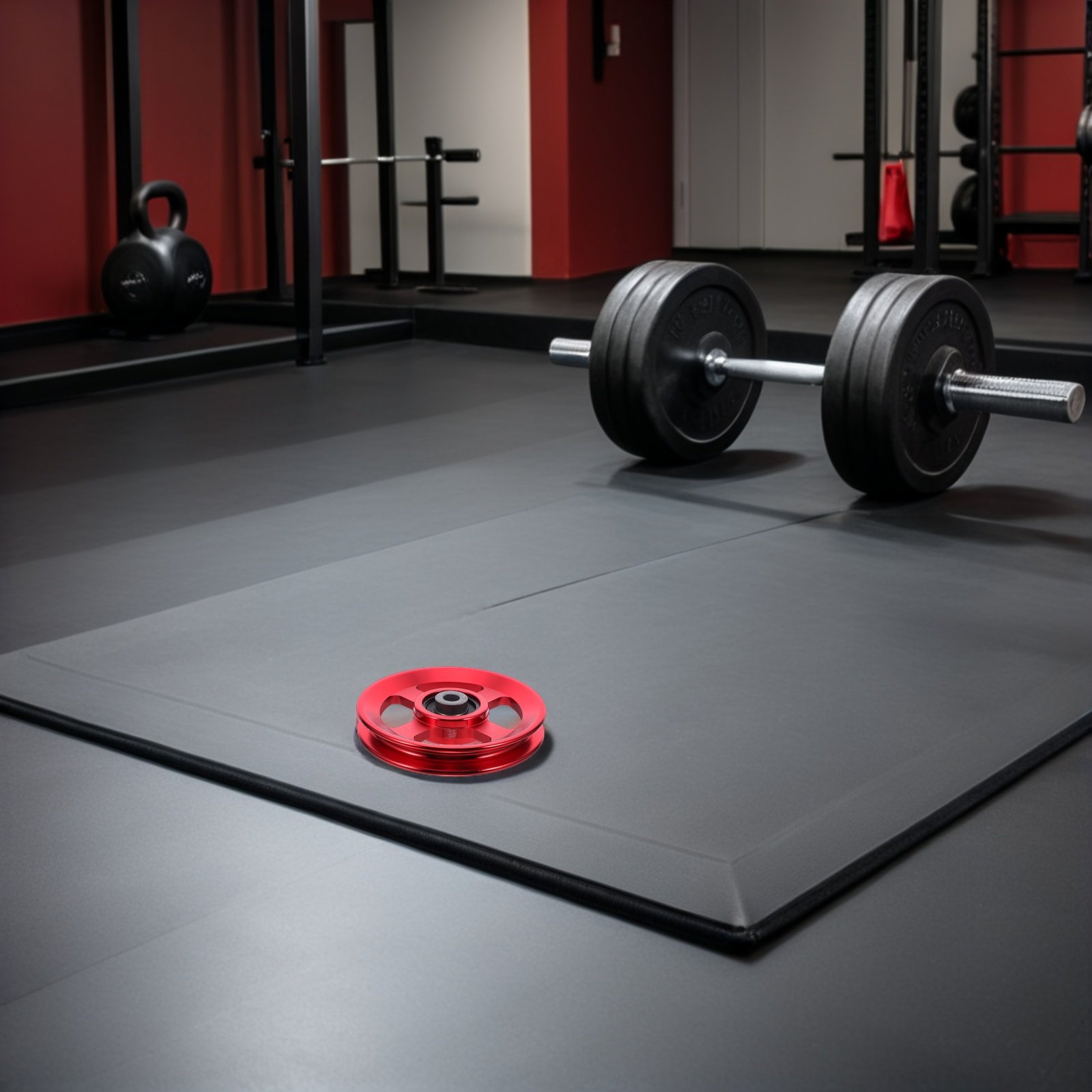 Red 114Mm Aluminum Alloy Pulle - đánh giá và giá Pulley Home Gym