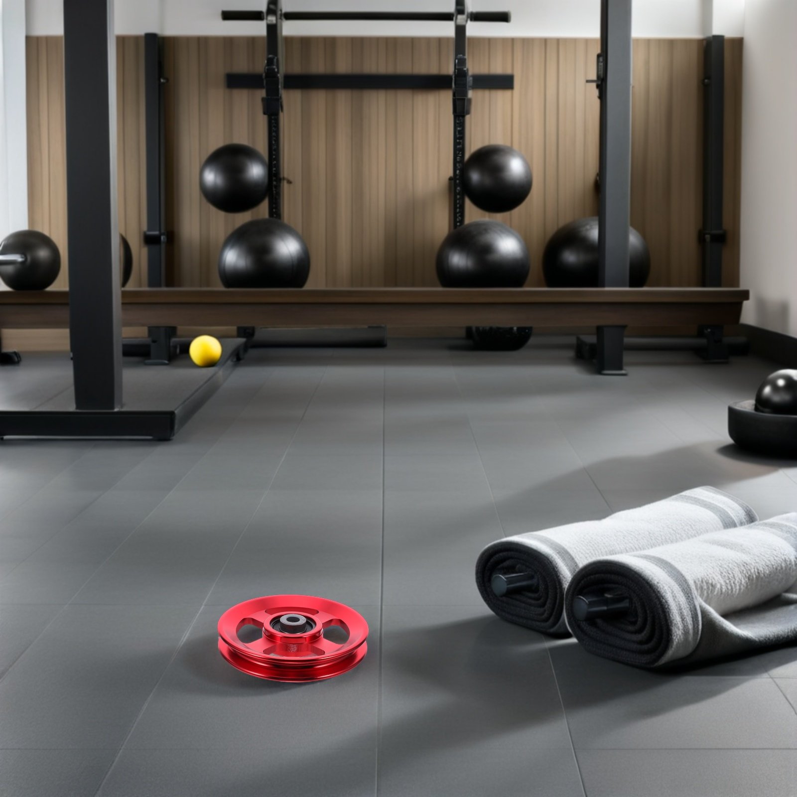 Red 114Mm Aluminum Alloy Pulle - đánh giá và giá Pulley Home Gym