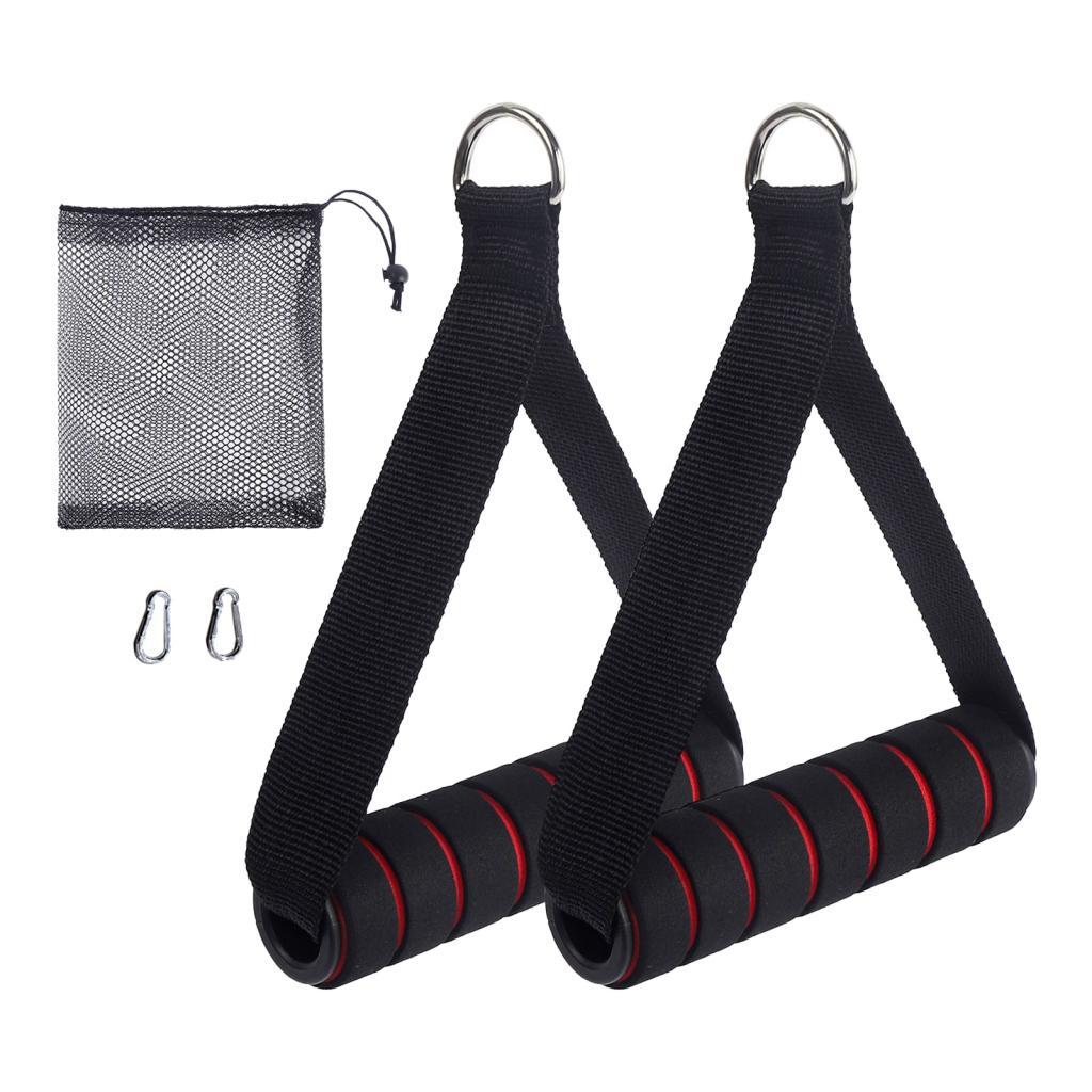 2x Exercise Handles Working Ou - đánh giá và giá Pulley Home Gym