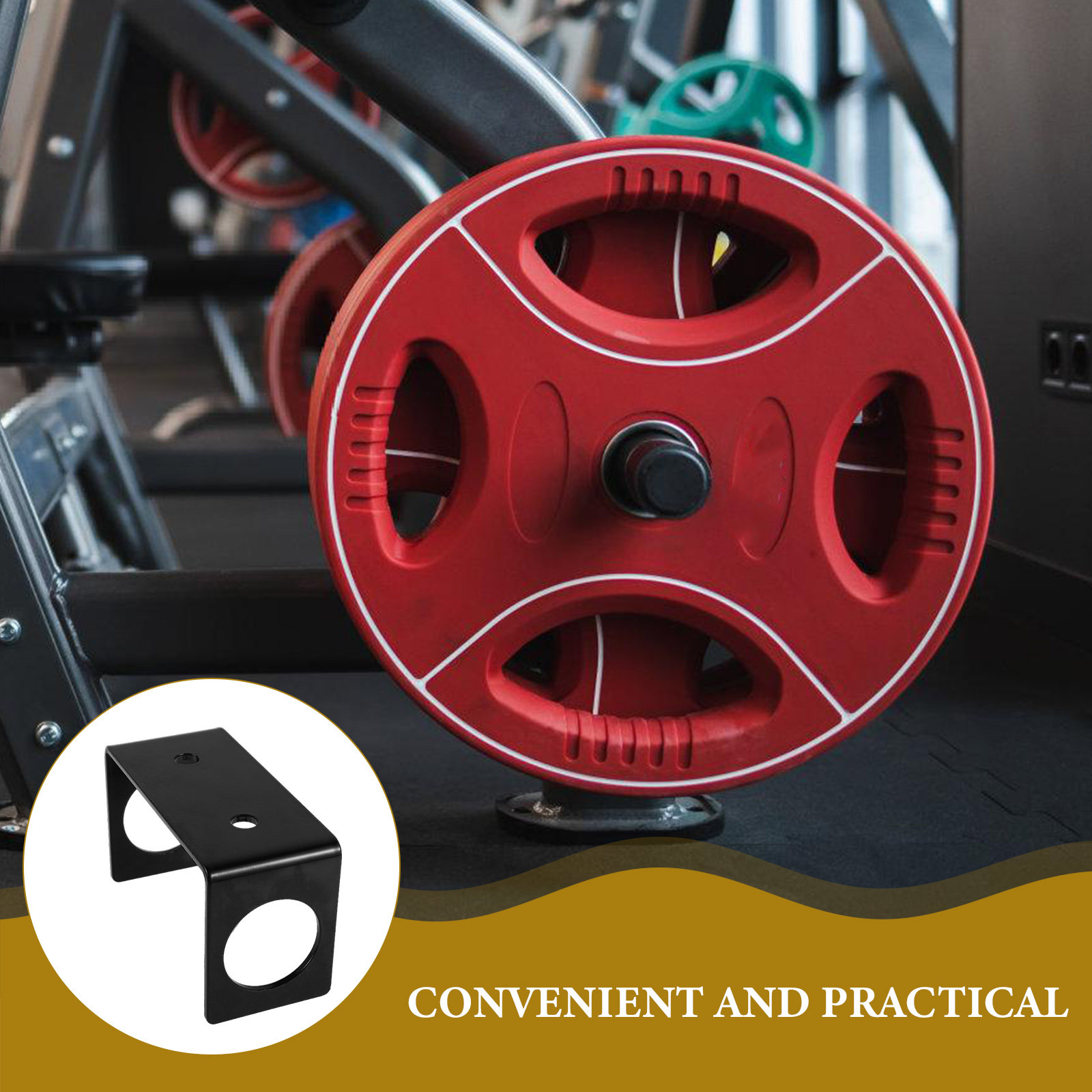 Wall Mounted Barbell Holder He - đánh giá và giá Home Gym For Small Spaces