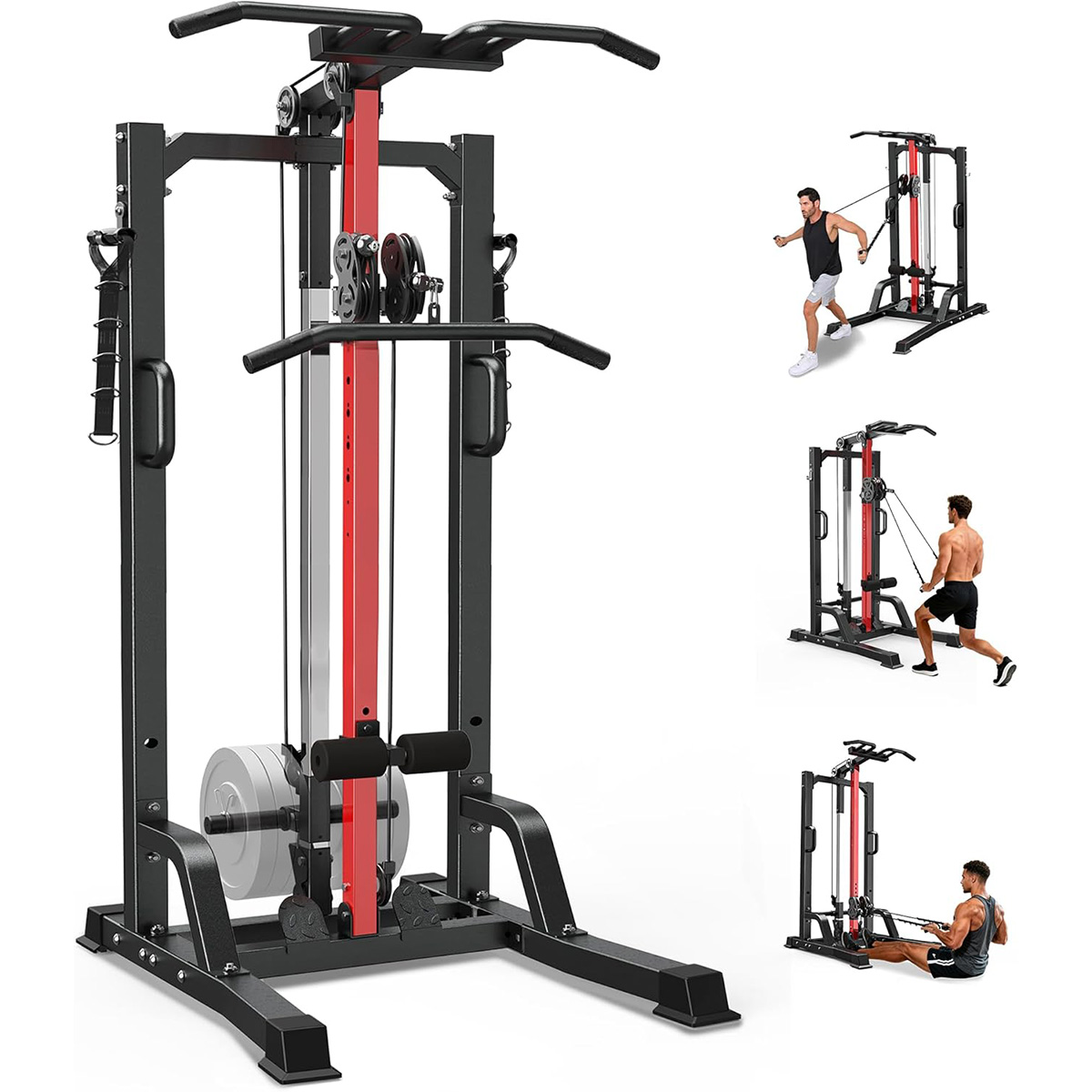 Pooboo Home Gym Machine - High - đánh giá và giá Pulley Home Gym