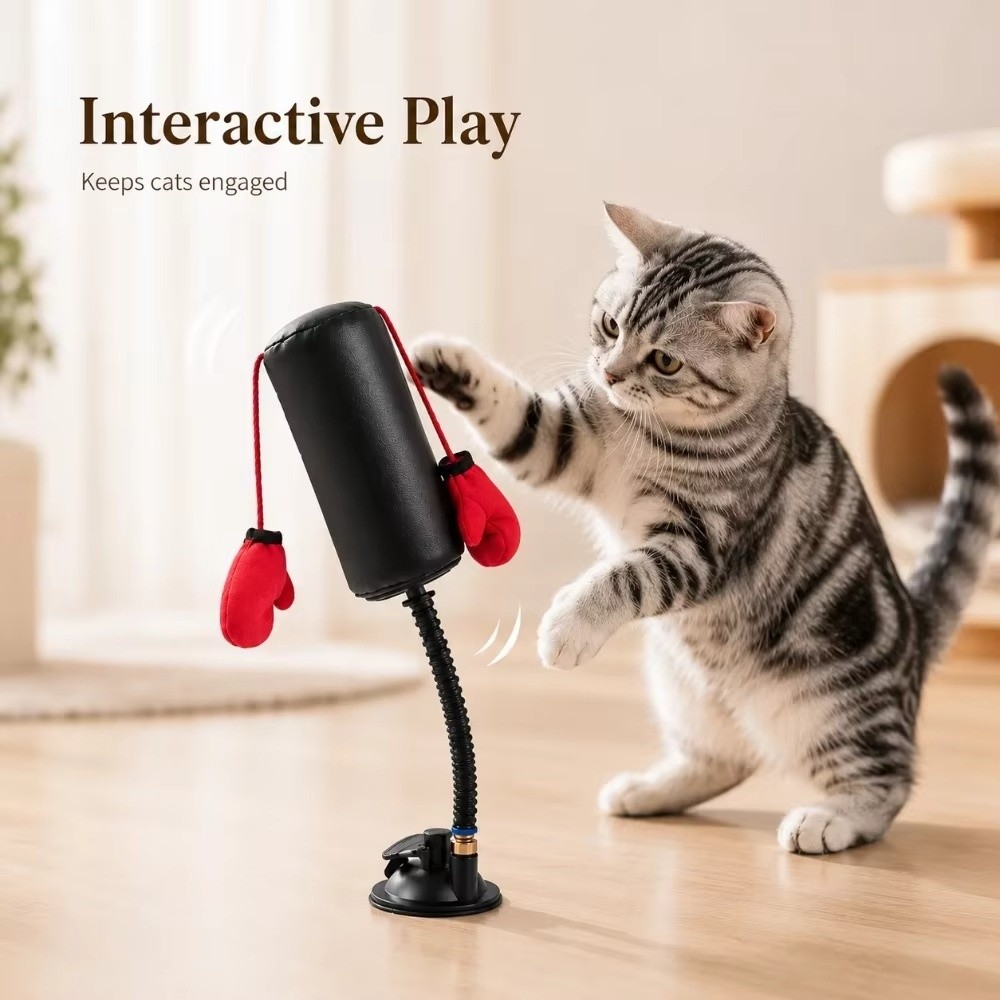 Suction Cup Base Cat Boxing To - đánh giá và giá Boxing Bag Stand