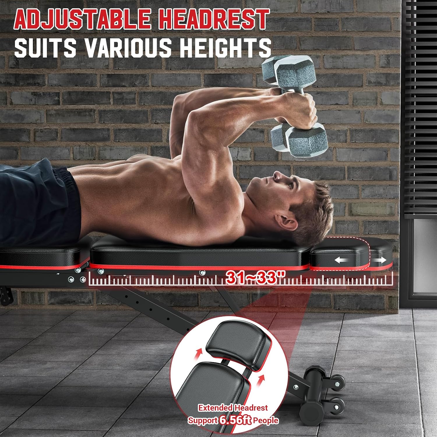 Adjustable Weight Bench with L - đánh giá và giá Home Gym Leg Extension