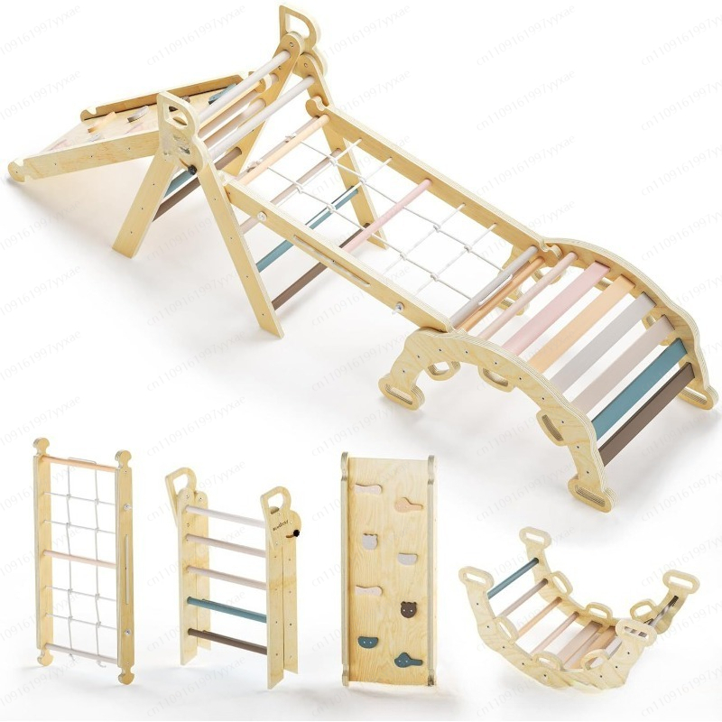 Indoor Home Solid Wood Childre - đánh giá và giá Home Gym For Toddlers