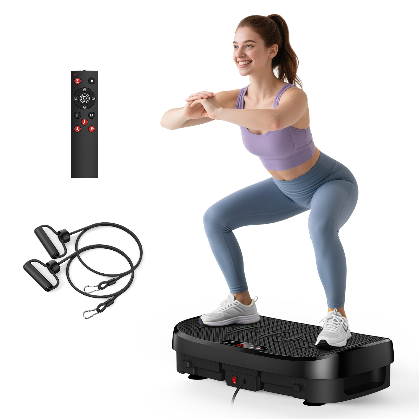 Vibration Plate Fat Burning Fi - đánh giá và giá Home Gym Leg Extension