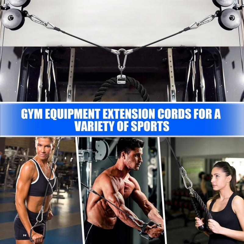1/2 pcs gym cable extension co - đánh giá và giá Home Gym Leg Extension