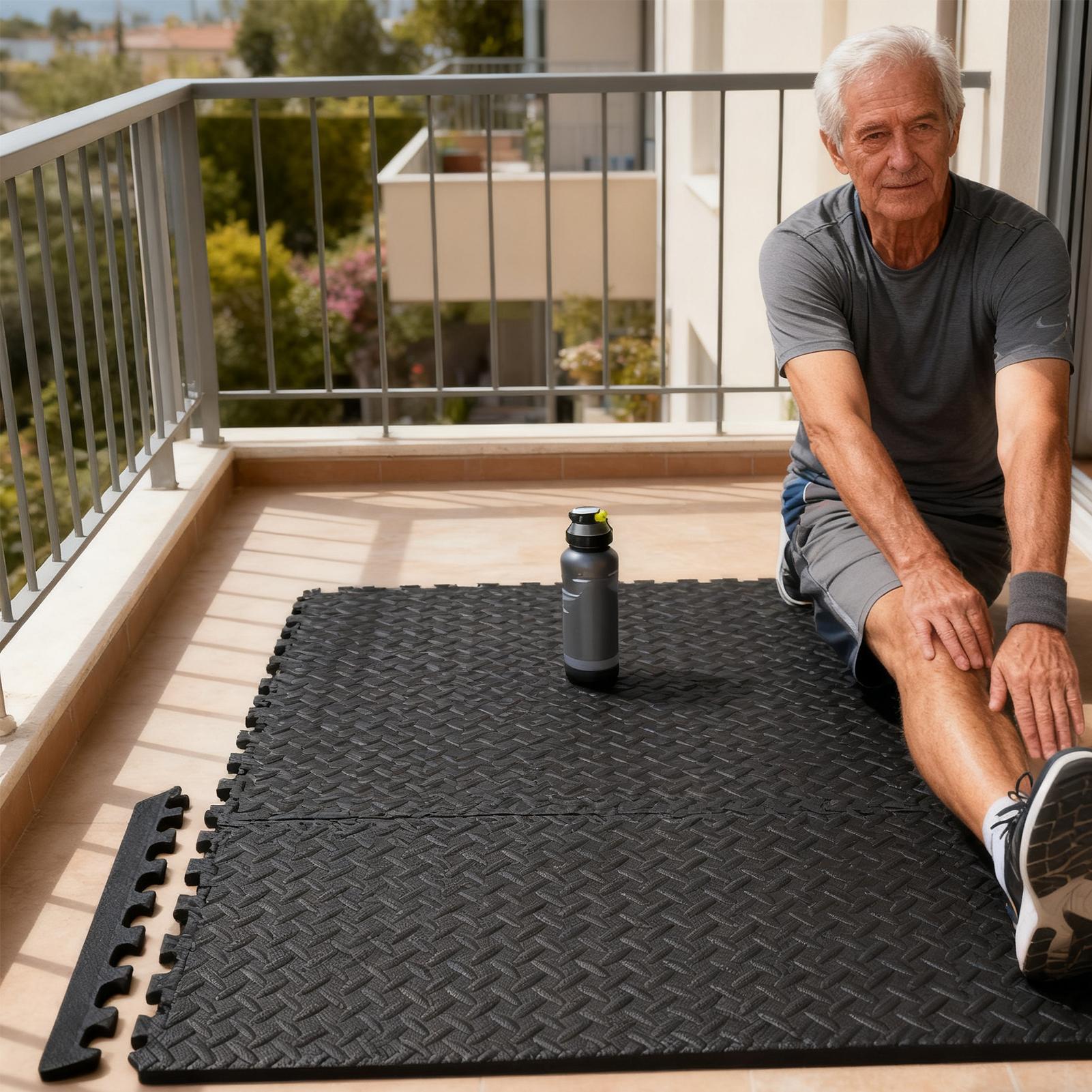 Puzzle Exercise Mat Foam Worko - đánh giá và giá Home Gym For Toddlers