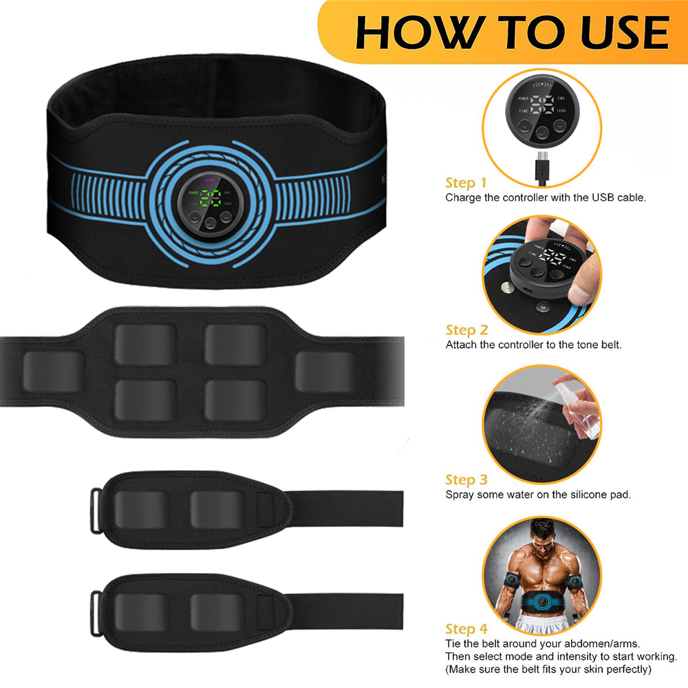 USB Rechargeable Abdominal Mus - đánh giá và giá Home Gym Essentials