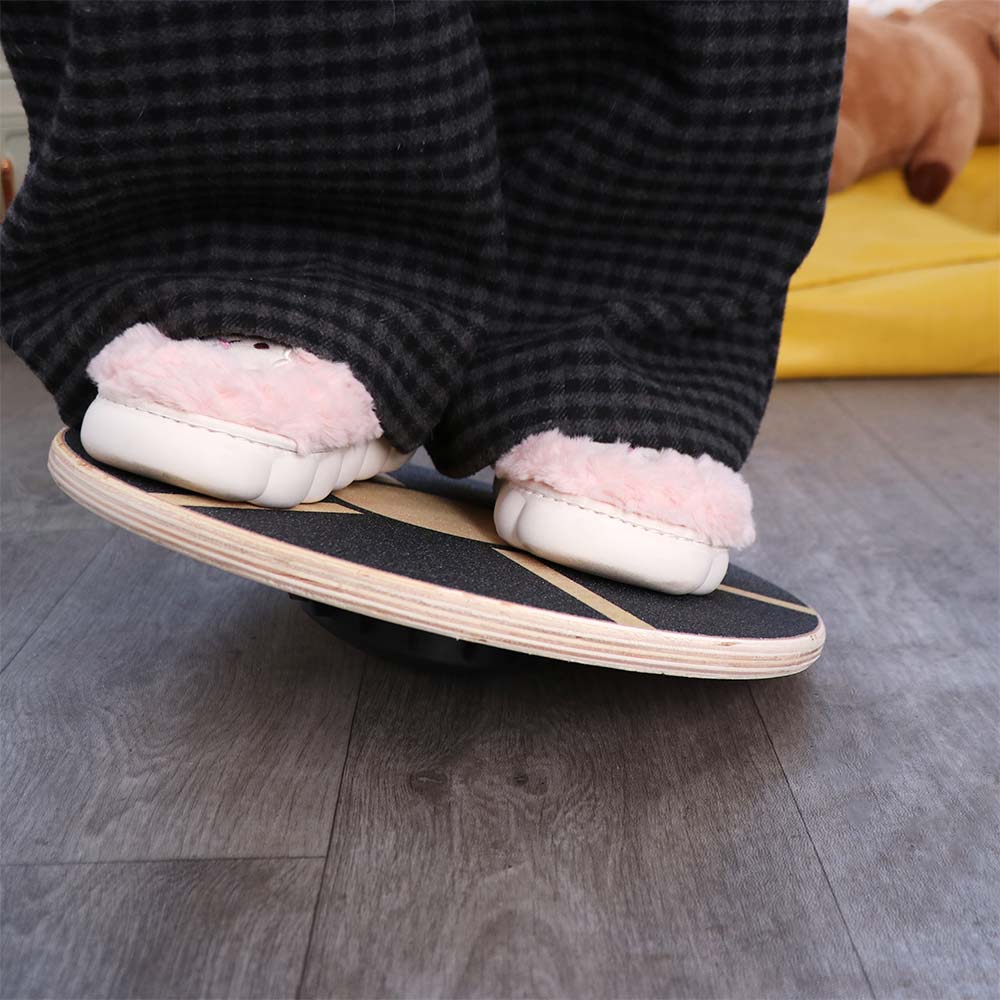 Wooden Round Balance Training  - đánh giá và giá Wobble Board Balance