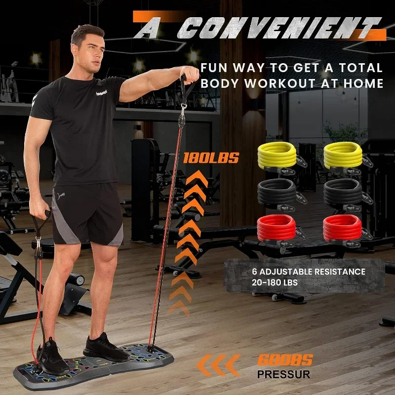 Multifunctional Push Up Board  - đánh giá và giá Home Gym Full Setup