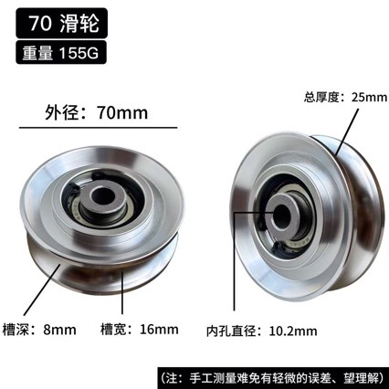 Universal Bearing Pulley Wheel - đánh giá và giá Pulley Home Gym