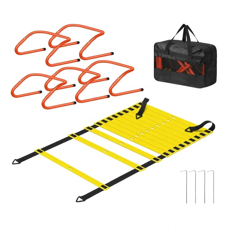 Adjustable Agility Hurdle Ladd - đánh giá và giá Agility Ladder Speed
