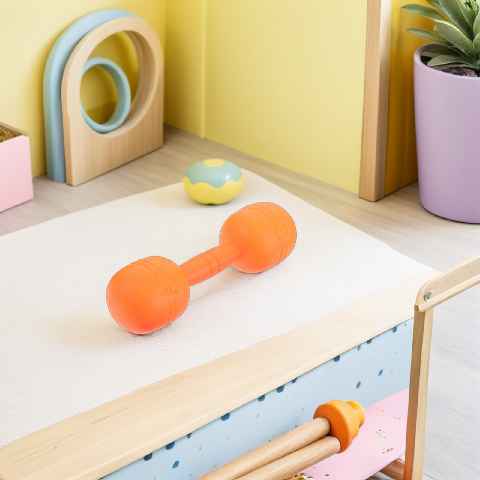 12Pcs Kids Plastic Dumbbells a - đánh giá và giá Home Gym For Toddlers