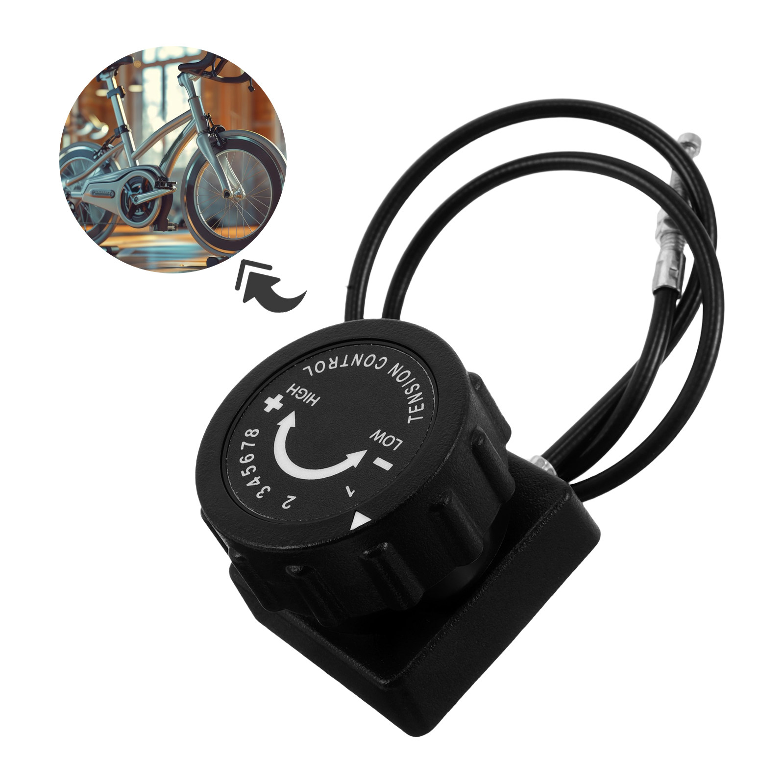 Exercise Bike Tension Controll - đánh giá và giá Pulley Home Gym