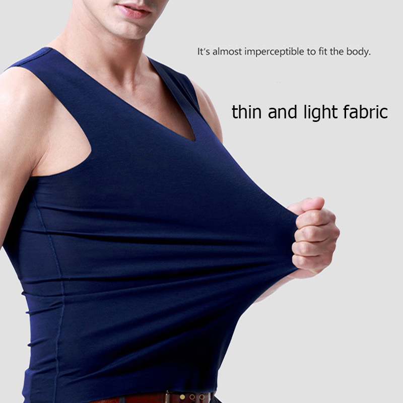 Silk Tank Tops Seamless Mens V - đánh giá và giá Home Gym China