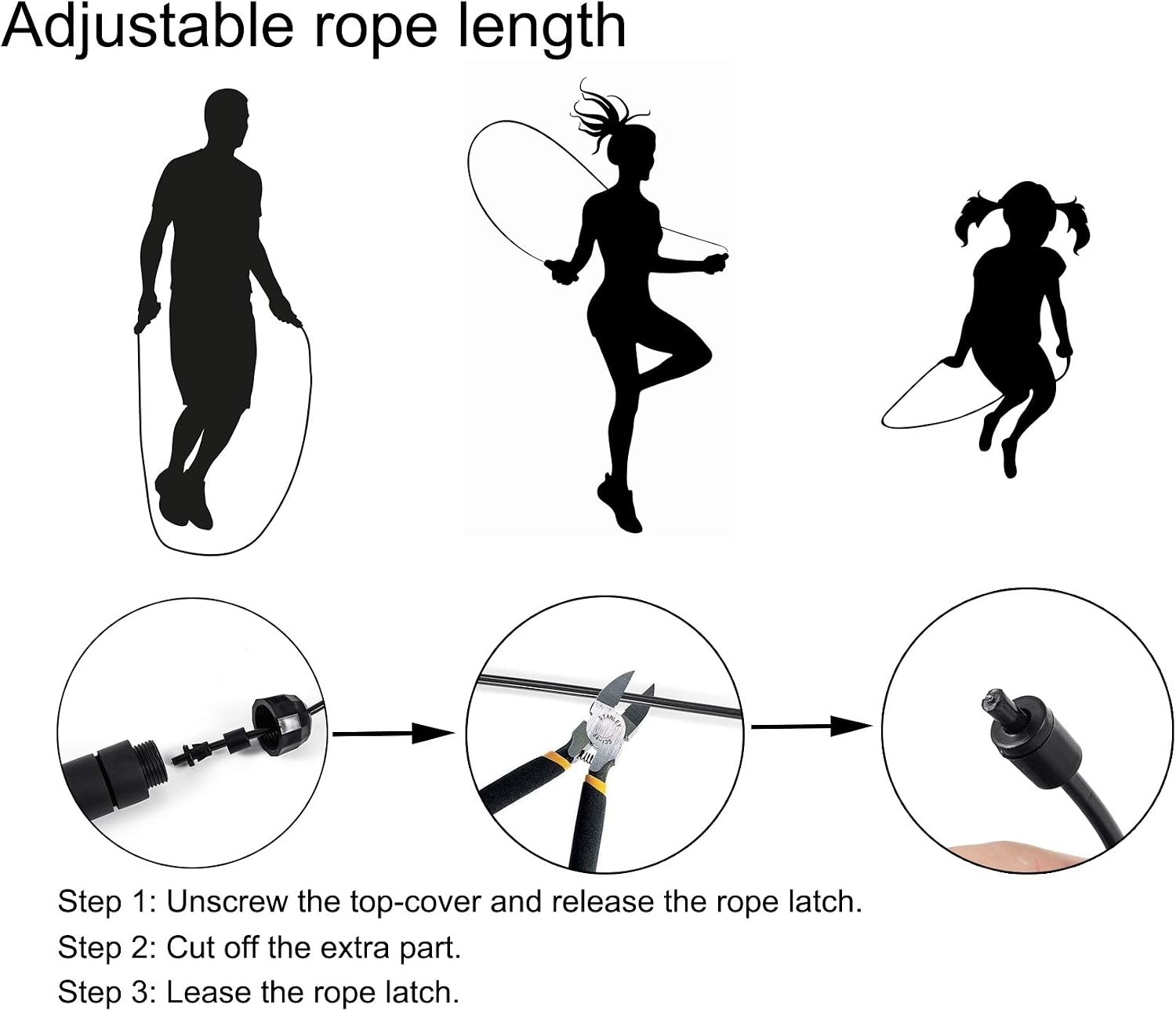 Adjustable Steel Wire Jump Rop - đánh giá và giá Jump Rope Bearing