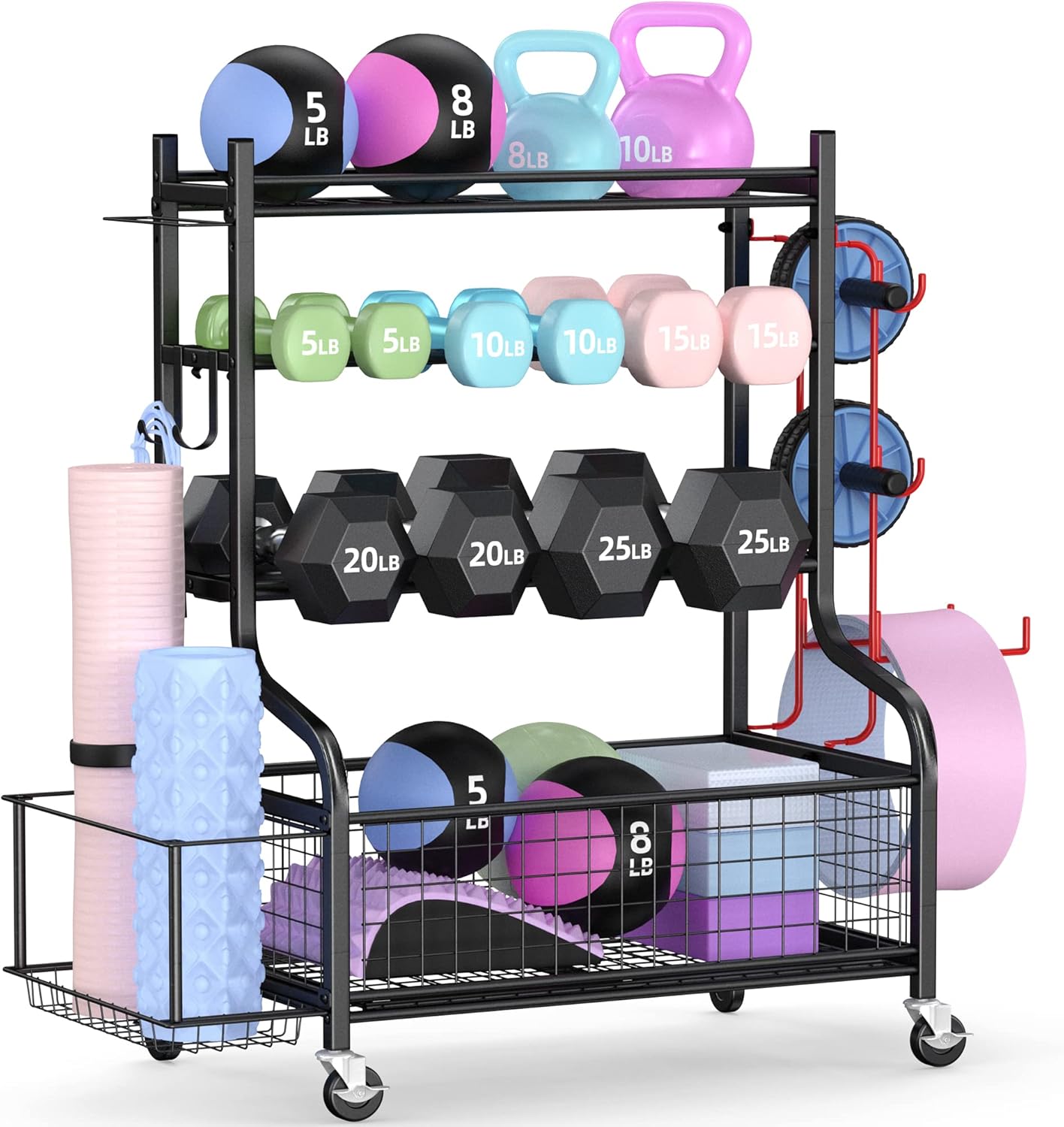 Home Gym Dumbbell Rack with Wh - đánh giá và giá Home Gym Training