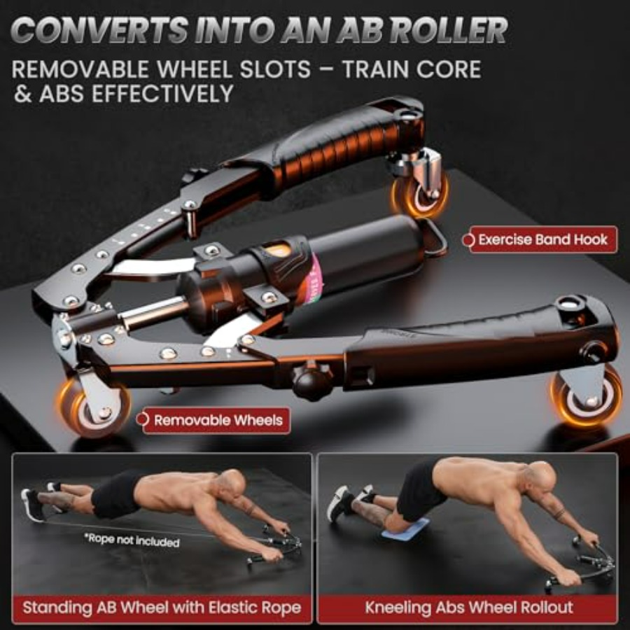 Twister Arm Trainer, 3 in 1 Hy - đánh giá và giá Ab Roller Wheel