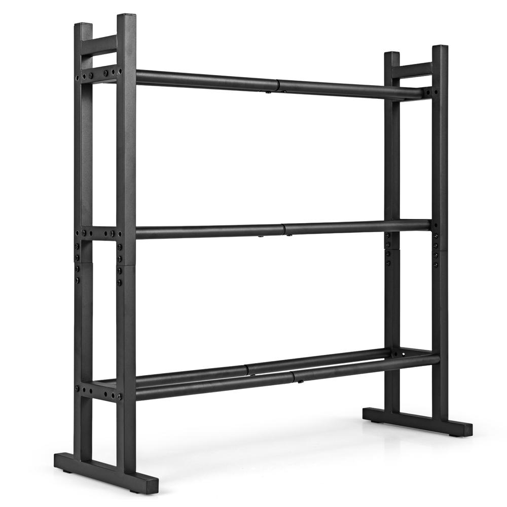 Heavy Duty 3-Tier Dumbbell Rac - đánh giá và giá Home Gym Training