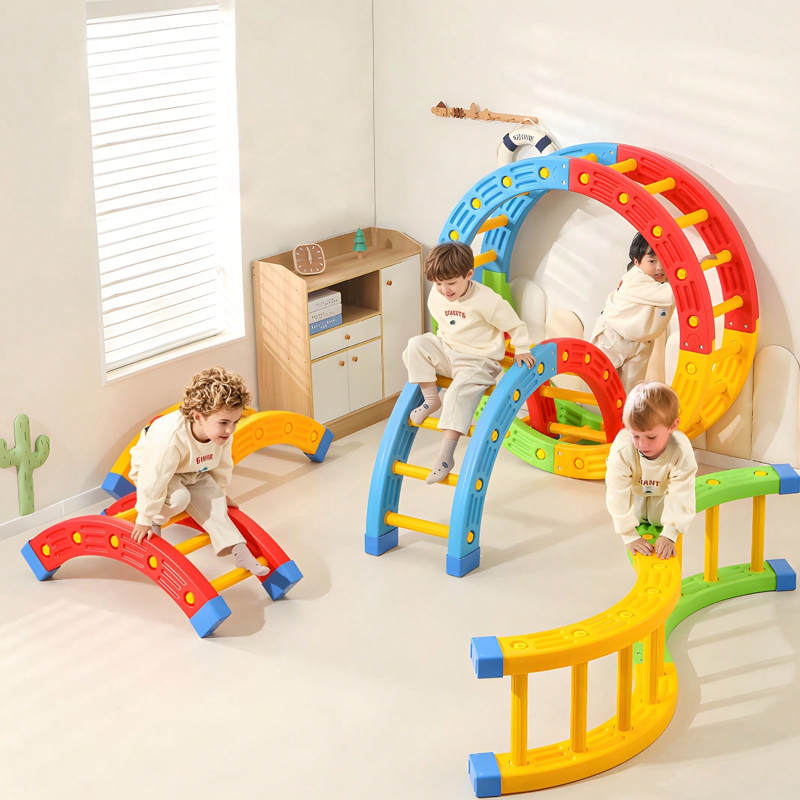GCCSJ 2-In-1 Foldable Toddler  - đánh giá và giá Home Gym For Toddlers