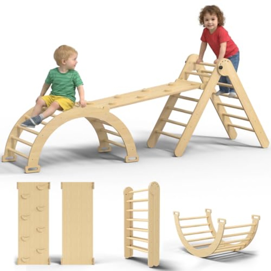 Indoor toddler climbing toy se - đánh giá và giá Home Gym For Toddlers