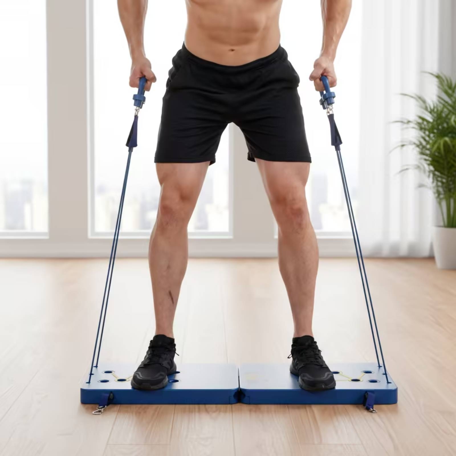 Push up Board with Handles Com - đánh giá và giá Home Gym For Small Spaces