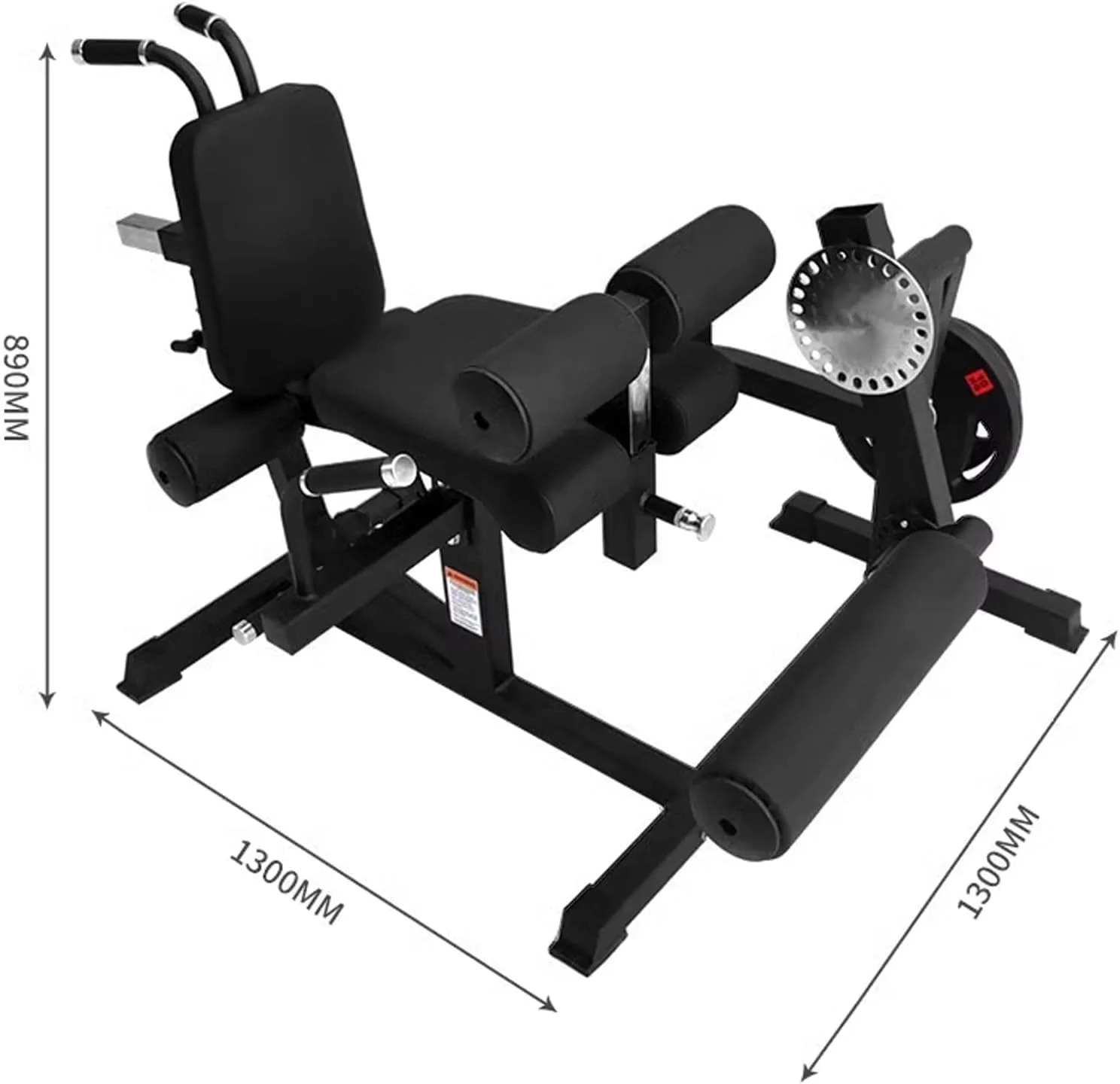Plate Loaded Adjustable Leg Wo - đánh giá và giá Home Gym Leg Extension