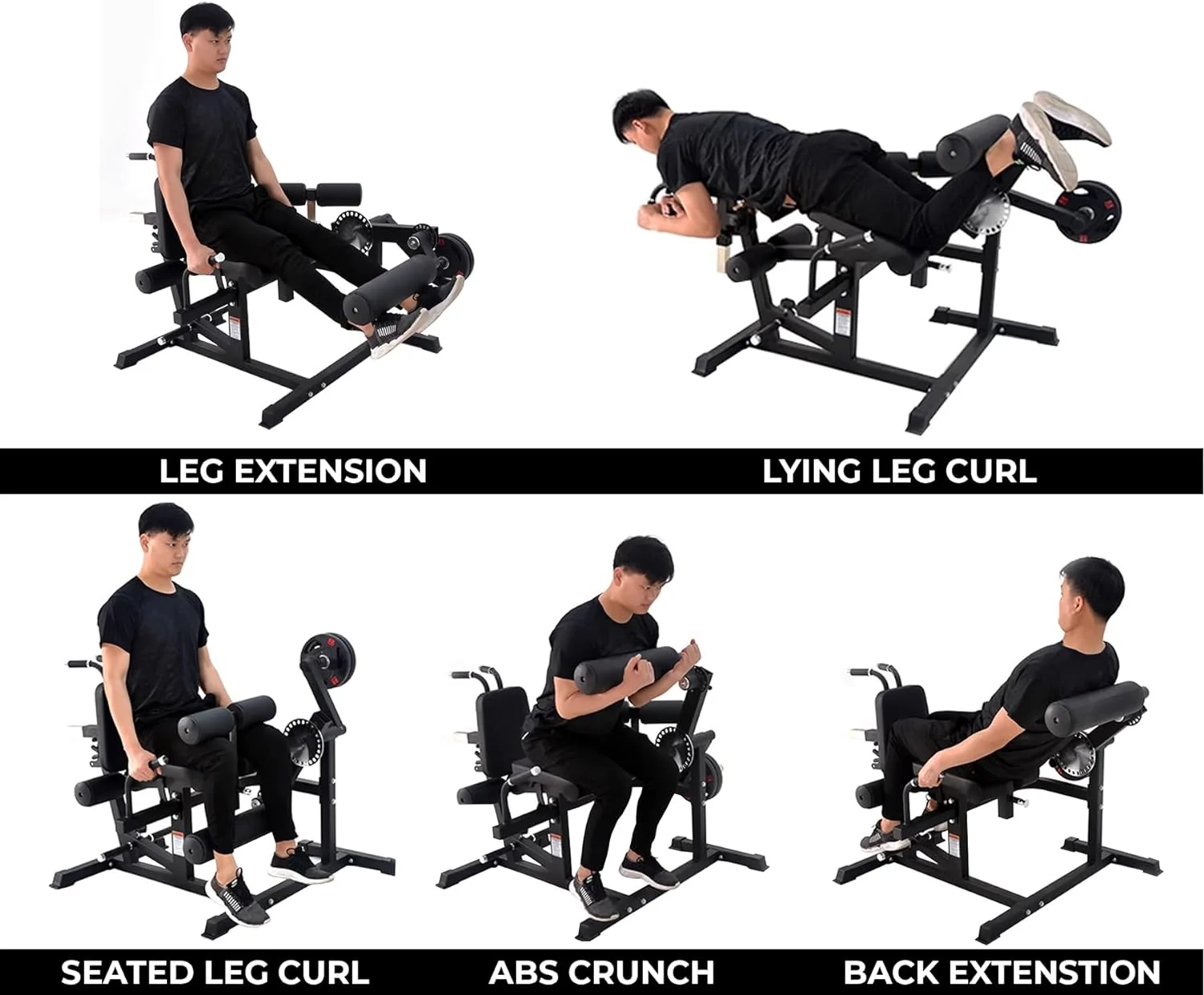 Plate Loaded Adjustable Leg Wo - đánh giá và giá Home Gym Leg Extension