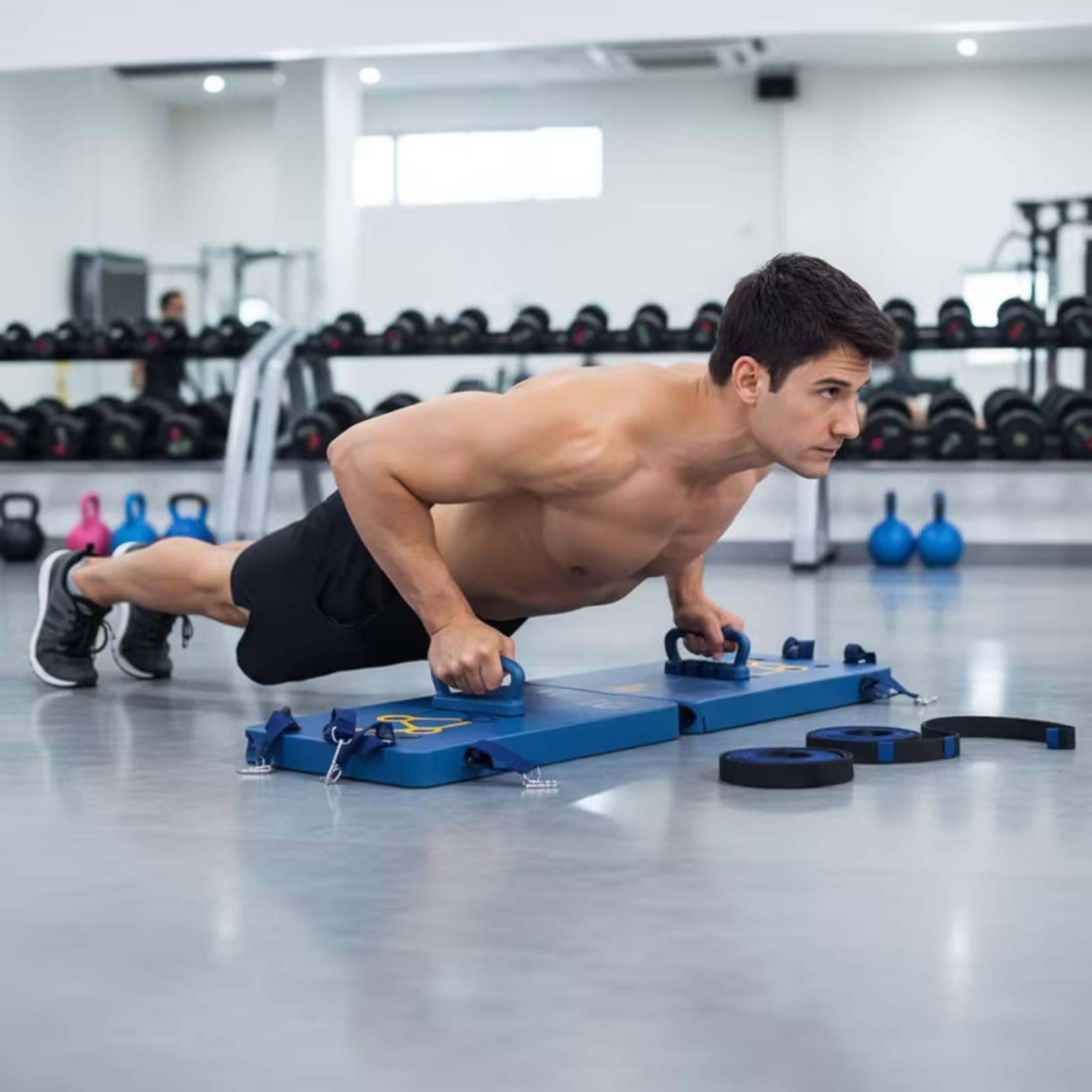 Push up Board with Handles Fol - đánh giá và giá Home Gym For Small Spaces
