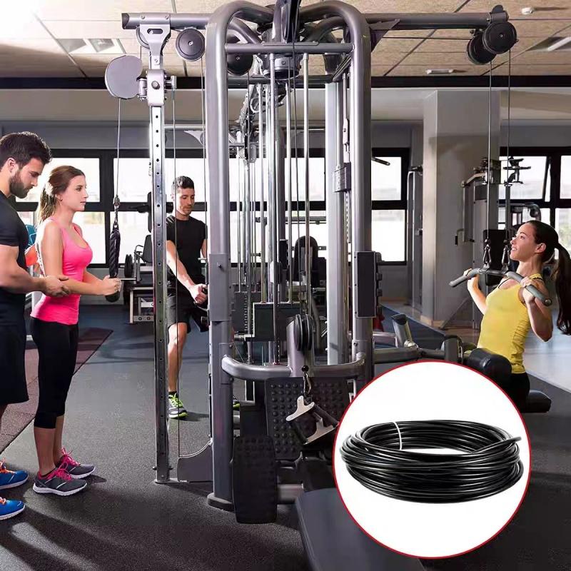 Steel Wire Rope Fitness Cable  - đánh giá và giá Pulley Home Gym