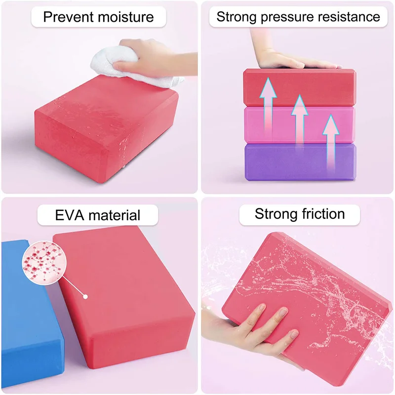 Yoga Building Blocks Cubes Pil - đánh giá và giá Home Gym Build