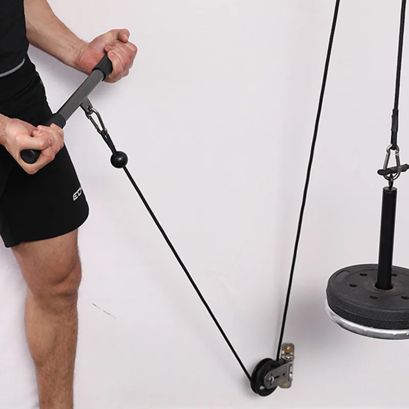 Mute Rotatable Stainless Steel - đánh giá và giá Pulley Home Gym